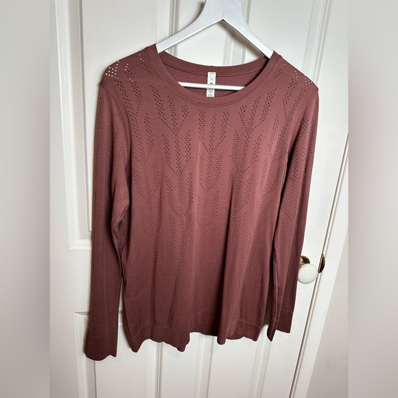 lululemon athletica Tops - Lululemon Athletica Long Sleeve Top - Dusty Rose